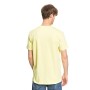 T-shirt QUIKSILVER Words Remain Jaune Homme