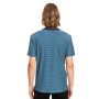 T-shirt QUIKSILVER Butler Bleu Homme