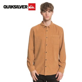 Chemise QUIKSILVER Smoke Trail Camel Homme