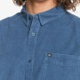 Chemise QUIKSILVER Smoke Trail Bleu Homme