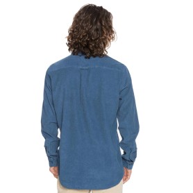 Chemise QUIKSILVER Smoke Trail Bleu Homme