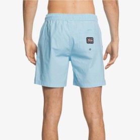 Short QUIKSILVER Taxer 17" Bleu Clair Homme