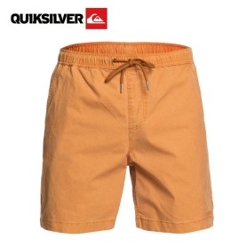 Short QUIKSILVER Taxer 17" Curry Homme