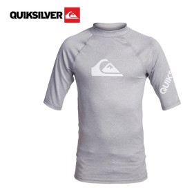 T-shirt U.V. QUIKSILVER All Time Gris Garcon