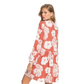 Robe ROXY Wake Up Darling Marron Femme