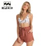 Short BILLABONG Sliding Rock Marron Femme