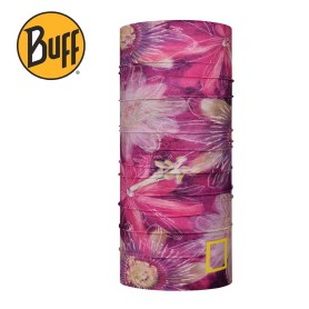 Tour de cou BUFF Cool UV+ Insect Shield National Geographic Rose Unisexe