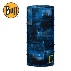 Tour de cou BUFF Cool UV+ Insect Shield National Geographic Bleu Unisexe