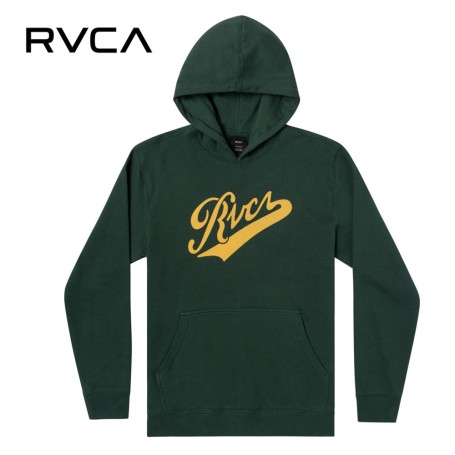 Sweat à capuche RVCA Pennant Hoodie Vert Forêt Junior