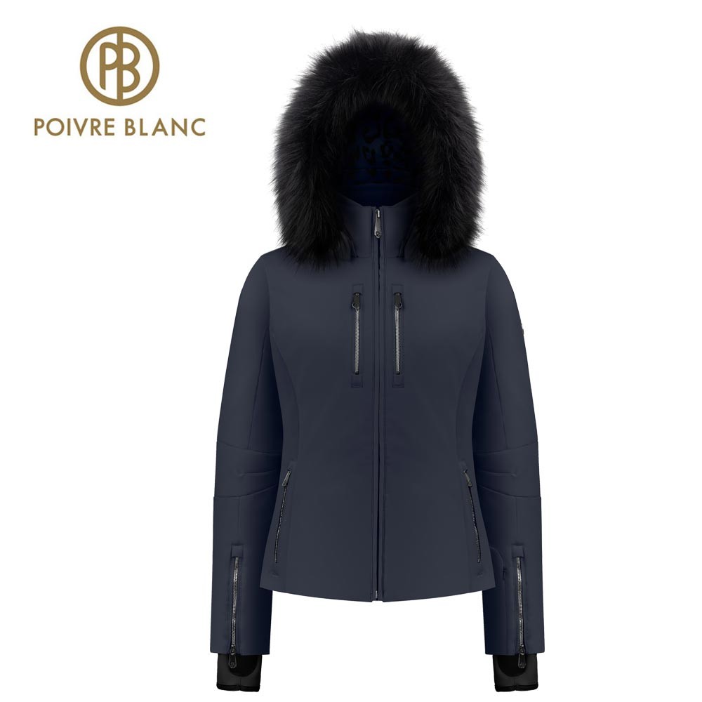 Veste de ski POIVRE BLANC W22-0800 WO/A Bleu marine Femme