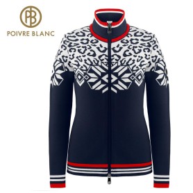 Pull zippé POIVRE BLANC...