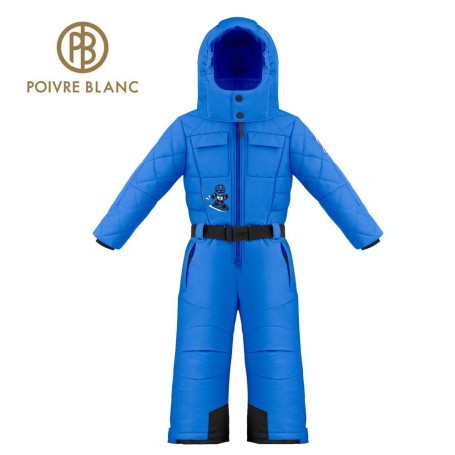 Combinaison de ski POIVRE BLANC W22-0930 BBBY Bleu roi BB Garçon
