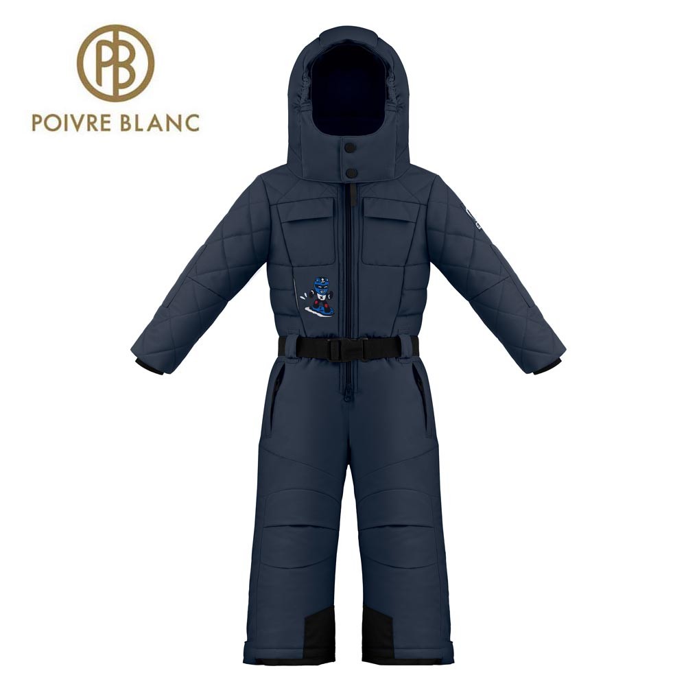 Combinaison de ski POIVRE BLANC W22-0930 BBBY Bleu marine BB Garçon