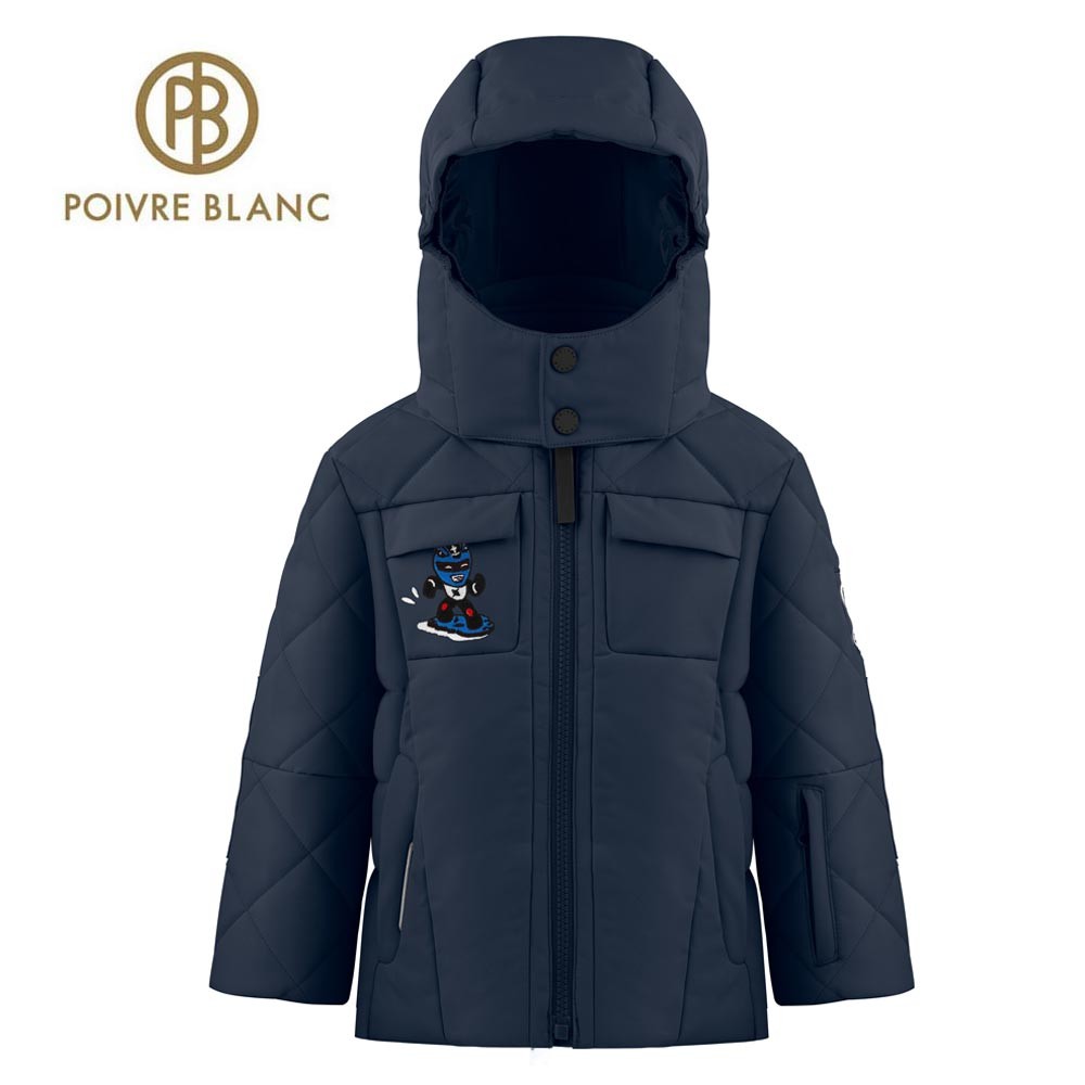 Veste de ski POIVRE BLANC W22-0900 BBBY Bleu marine BB Garçon