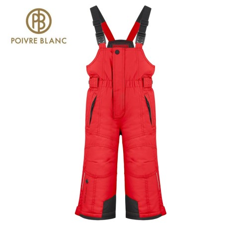 Salopette de ski POIVRE BLANC W22-0924 BBBY Rouge BB Garçon