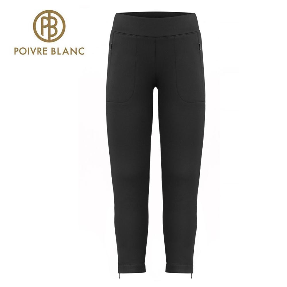 Pantalon POIVRE BLANC W22-1621 JRGL Noir Fille