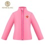 Veste polaire POIVRE BLANC W22-1500 BBGL Rose BB Fille