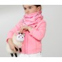 Veste polaire POIVRE BLANC W22-1500 BBGL Rose BB Fille