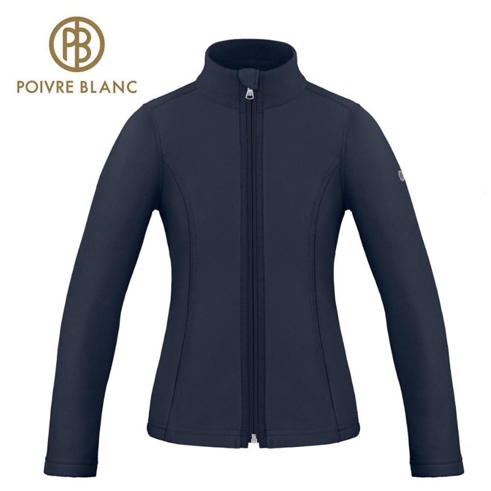 Veste polaire POIVRE BLANC W22-1500 JRGL/A Bleu marine Fille