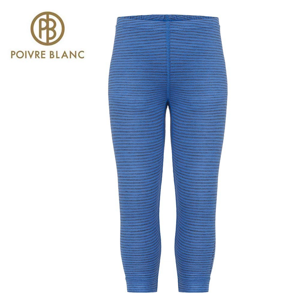 Pantalon merinos POIVRE BLANC W22-1820 BBUX Bleu rayé BB Unisexe
