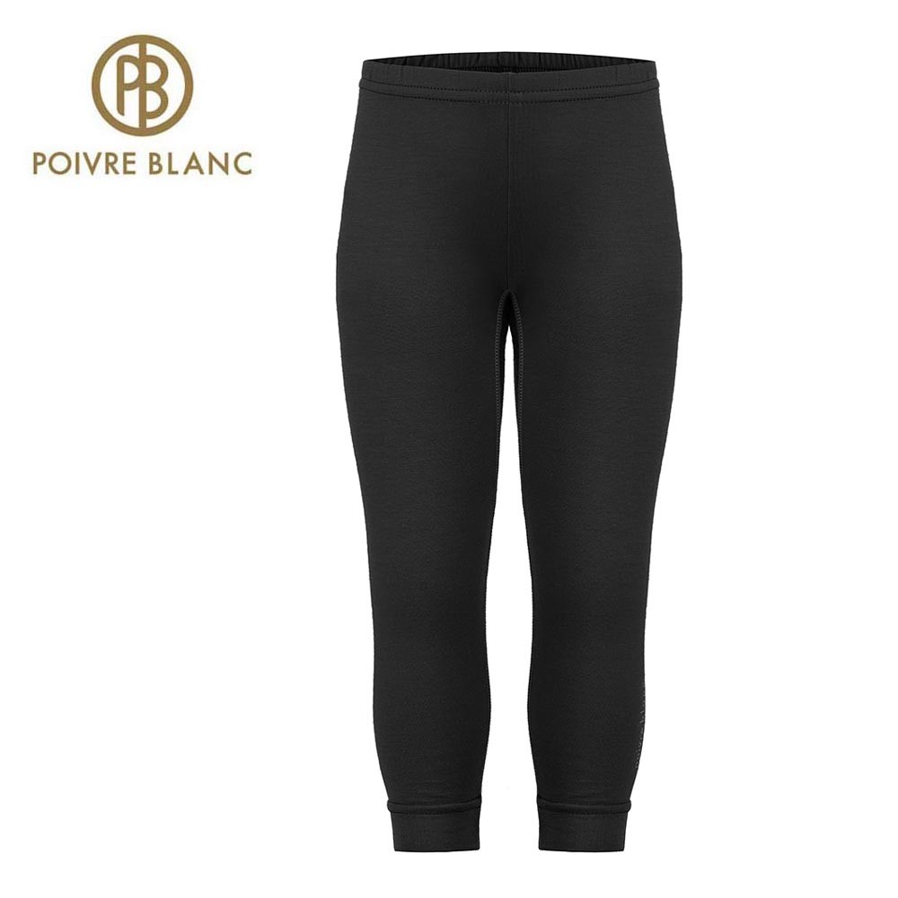 Pantalon merinos POIVRE BLANC W22-1820 BBUX Noir BB Unisexe