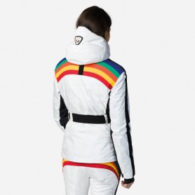 Veste de ski ROSSIGNOL JCC Rainbow Blanc Femme