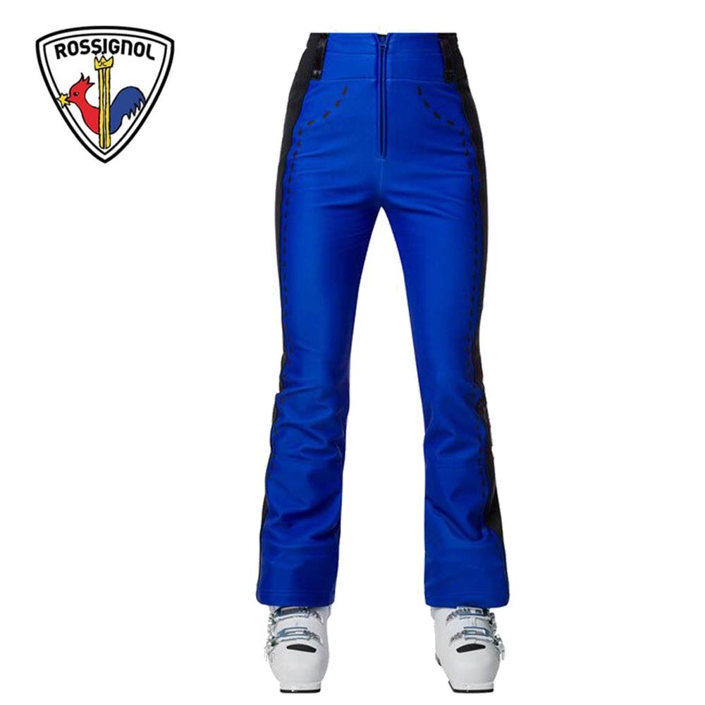 Pantalon de ski Softshell ROSSIGNOL JCC Dixy Bleu Femme