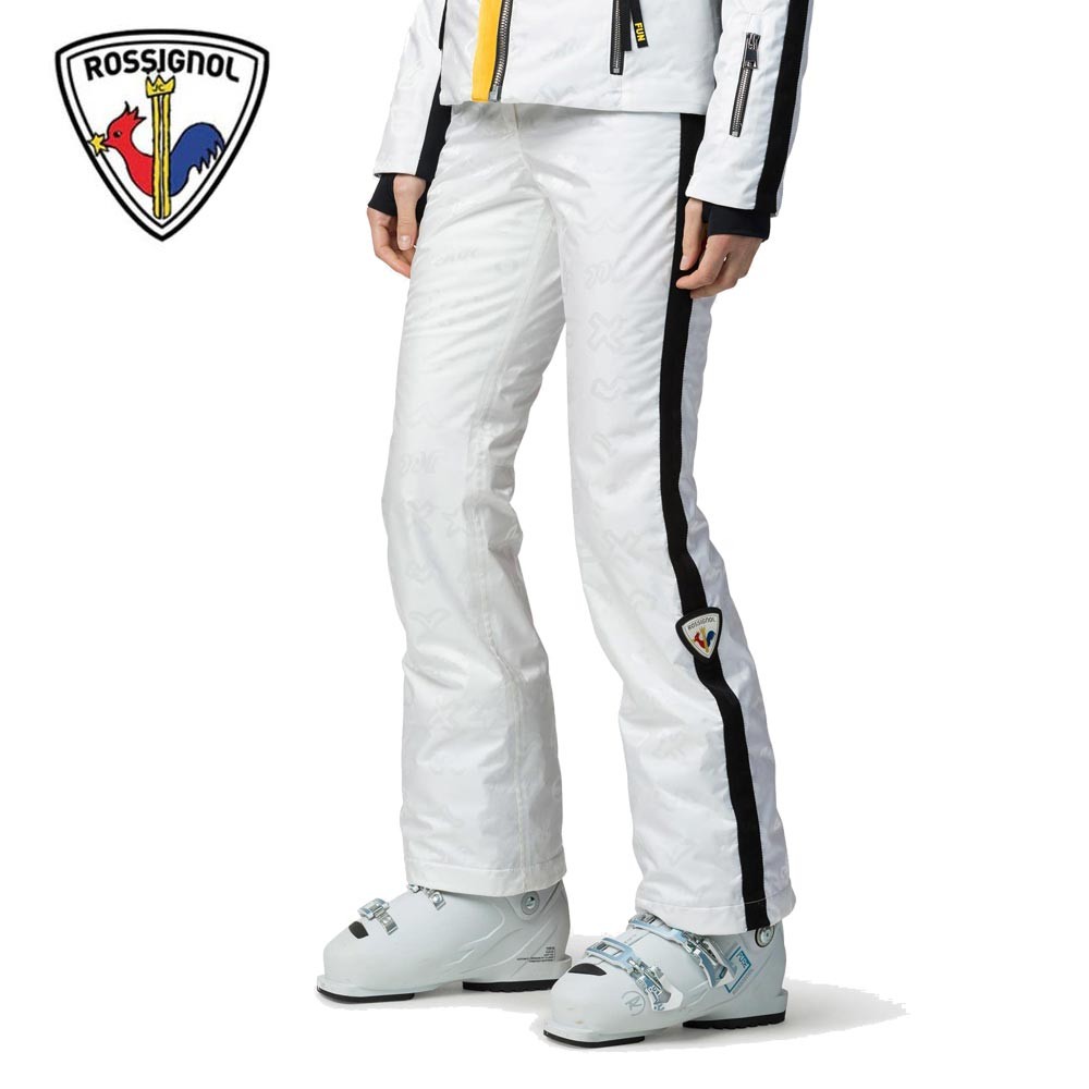 Pantalon de ski ROSSIGNOL JCC Rainbow Blanc Femme