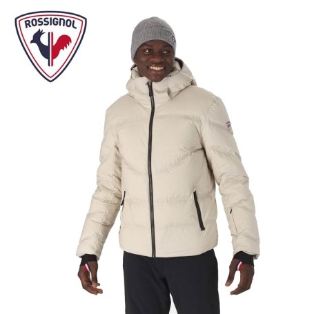 Doudoune de ski ROSSIGNOL Signature Merino Beige Homme