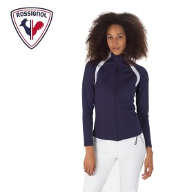 Veste zippée ROSSIGNOL Aerial FZ Bleu marine Femme