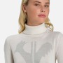 Pull ROSSIGNOL Classic Roll Neck Crème Femme