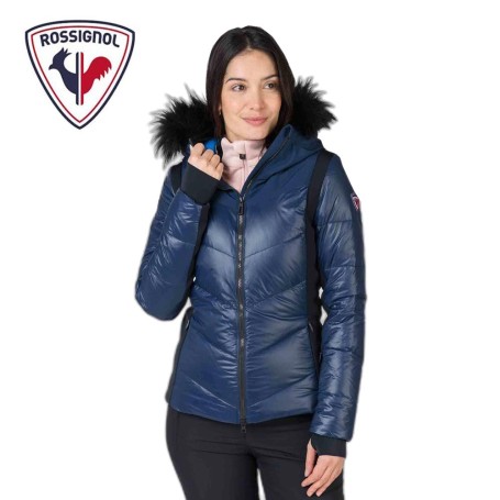 Doudoune de ski ROSSIGNOL Altipole Bleu Femme