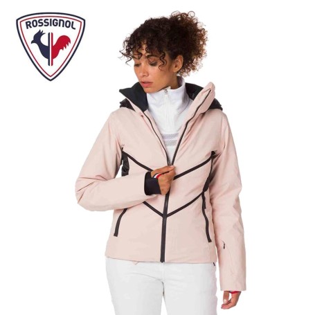 Veste de ski ROSSIGNOL React Merino Rose Poudré Femme