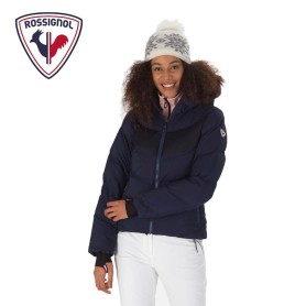 Doudoune de ski ROSSIGNOL Signature Down Bleu marine Femme