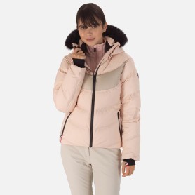 Doudoune de ski ROSSIGNOL Signature Down Rose Poudré Femme