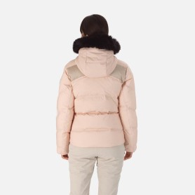 Doudoune de ski ROSSIGNOL Signature Down Rose Poudré Femme