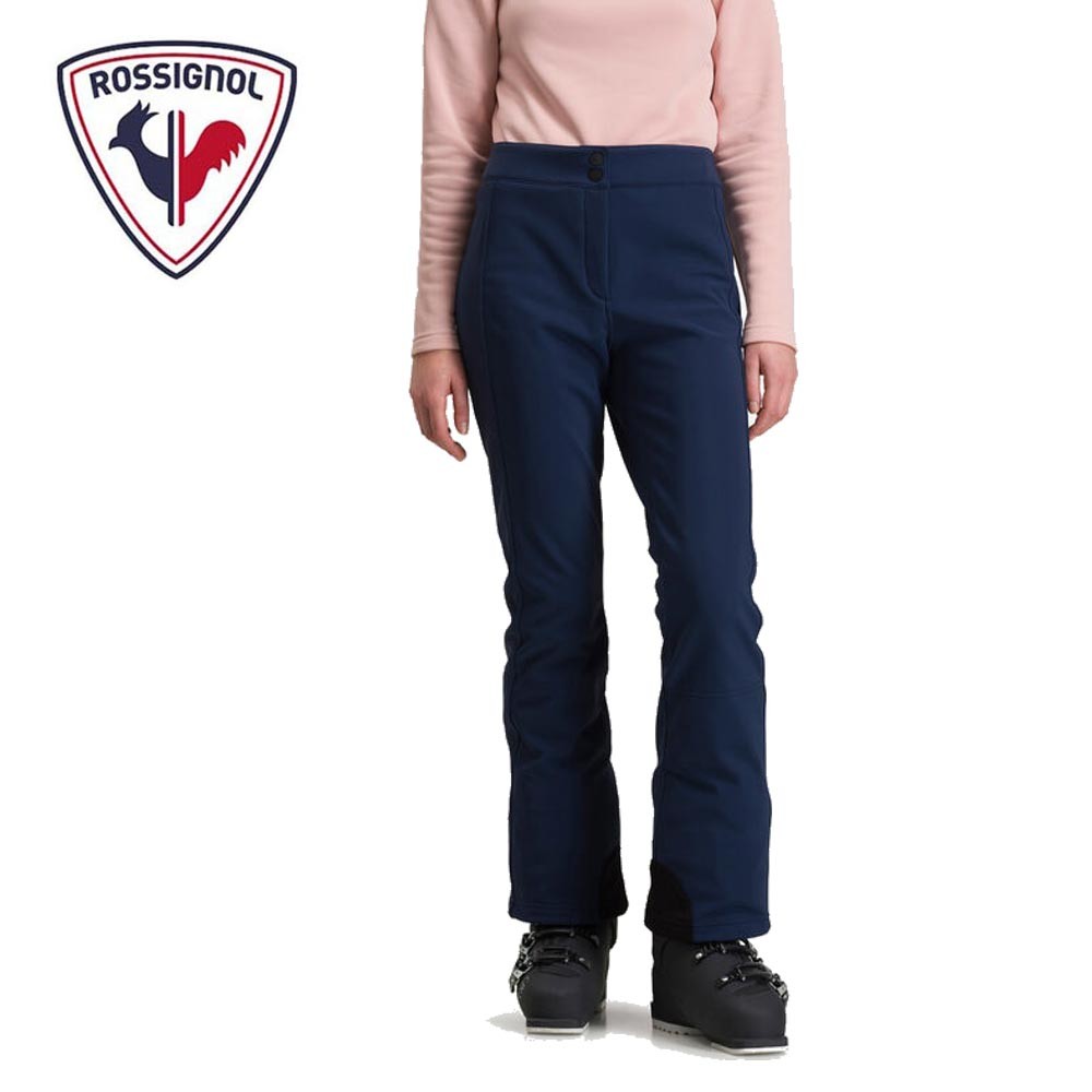 Pantalon de ski ROSSIGNOL Softshell Flat Pant Bleu marine Femme
