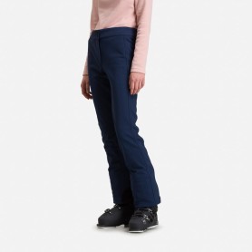 Pantalon de ski ROSSIGNOL Softshell Flat Pant Bleu marine Femme