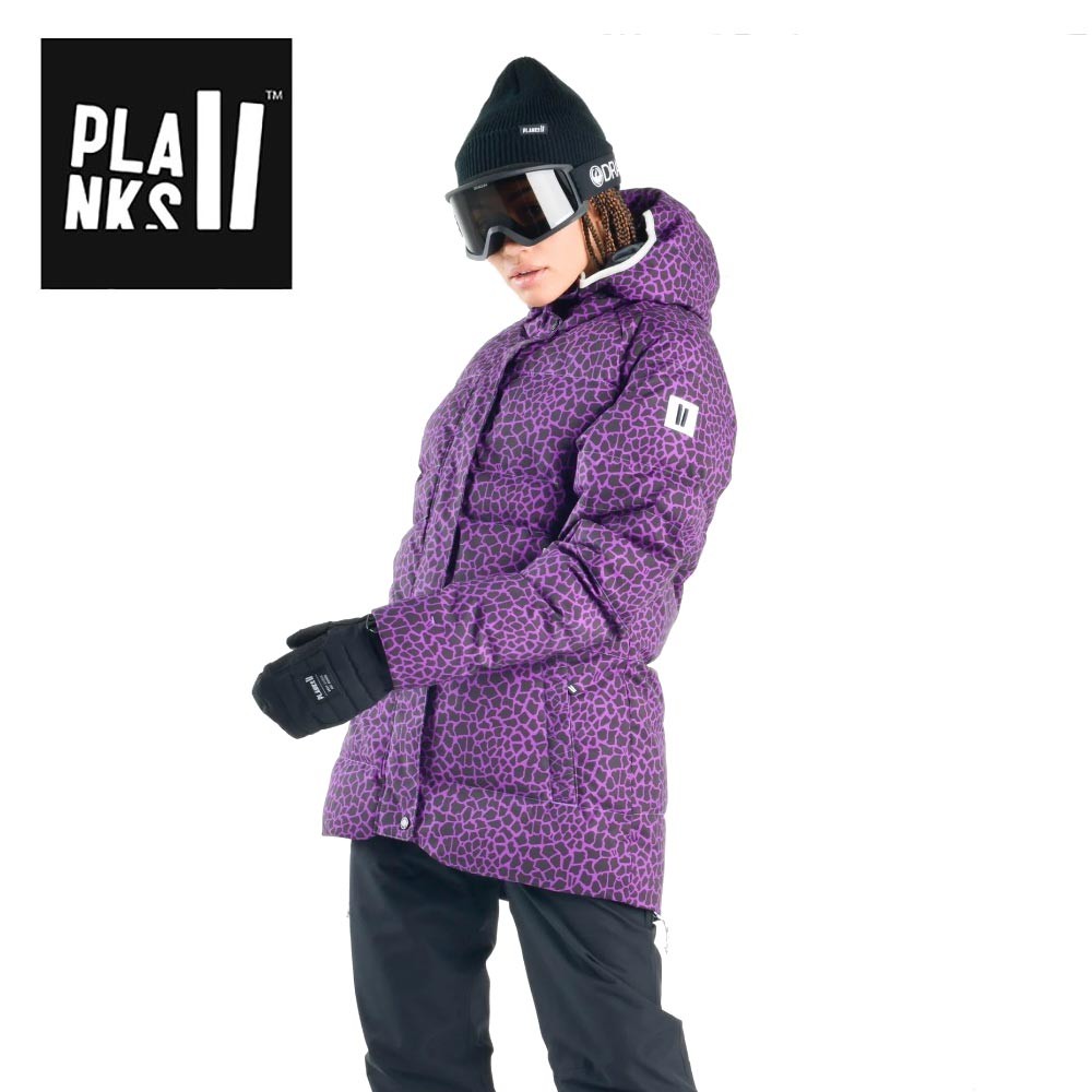 Doudoune de ski PLANKS Huff n Puffa Violet Femme
