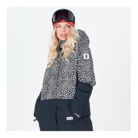 Doudoune de ski PLANKS Huff n Puffa Noir / Blanc Femme