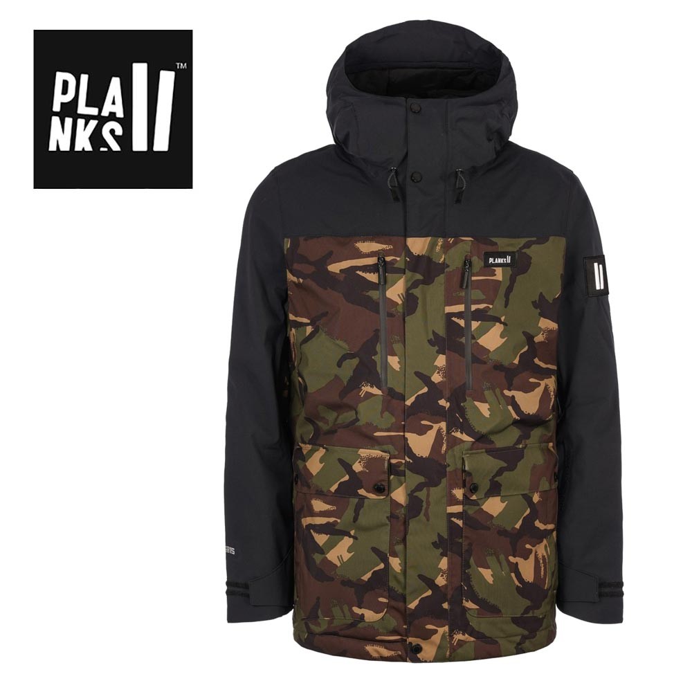 Veste de ski PLANKS Good Times Insulated Camo Homme