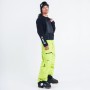 Salopette de ski PLANKS Charger 3L Shell Bib Lime Homme