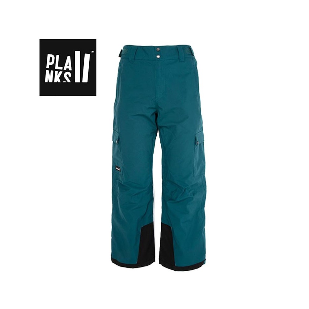 Pantalon de ski PLANKS Good Times Insulated Bleu canard Homme