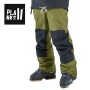 Pantalon de ski PLANKS Easy Rider Kaki Homme