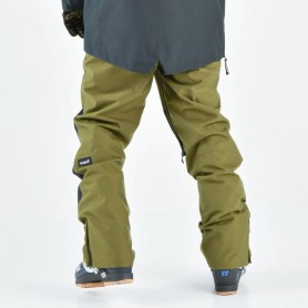 Pantalon de ski PLANKS Easy Rider Kaki Homme