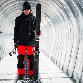 Pantalon de ski PLANKS Easy Rider Rouge Homme