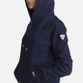 Sweat à capuche ROSSIGNOL Logo Hood Bleu marine Femme