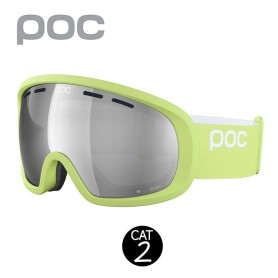 Masque de ski POC Fovea Mid Clarity Lime Unisexe Cat.2