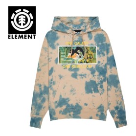 Sweat à capuche ELEMENT Swxe Galaxy Beige Homme