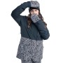 Parka de ski PLANKS All Time Insulated Noir/Blanc Femme